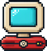 PokeBrowser pixel art computer icon